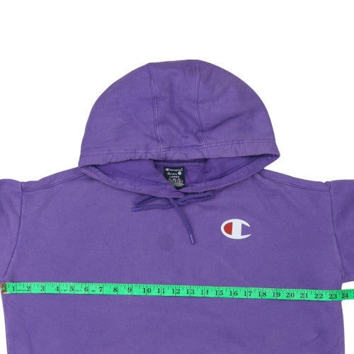 Womens UK Size L Champion Purple Pullover Hoodie