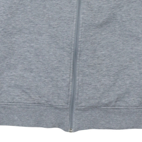 Mens UK Size M PUMA Grey Full Zip Sweatshirt