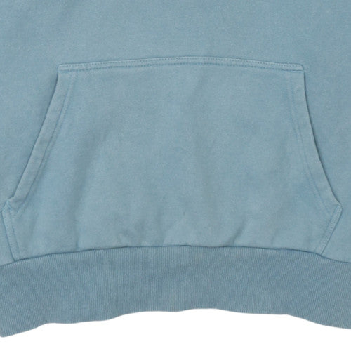 Mens UK Size XL ellesse Blue 1/2 Zip Hoodie