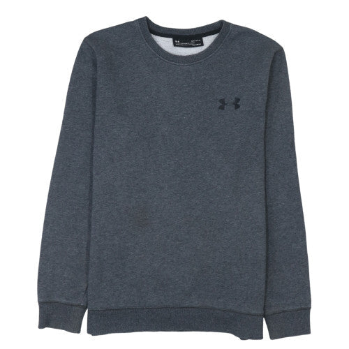 Mens UK Size M Under armour Grey Pullover Sweatshirt