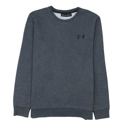Mens UK Size M Under armour Grey Pullover Sweatshirt