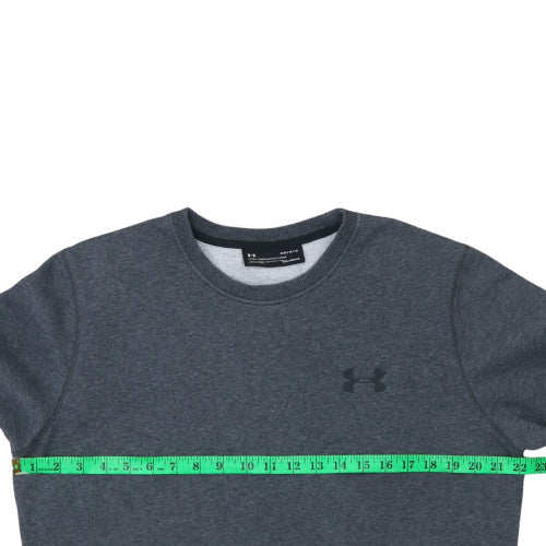 Mens UK Size M Under armour Grey Pullover Sweatshirt