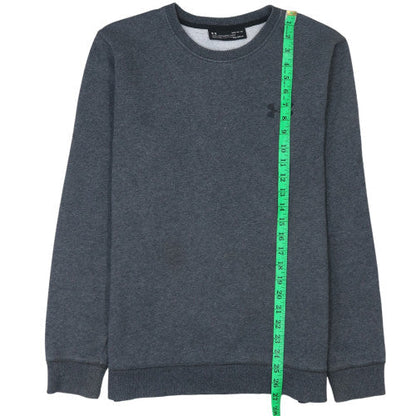 Mens UK Size M Under armour Grey Pullover Sweatshirt