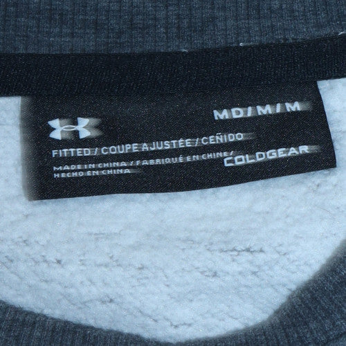 Mens UK Size M Under armour Grey Pullover Sweatshirt