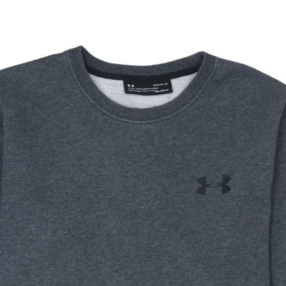Mens UK Size M Under armour Grey Pullover Sweatshirt