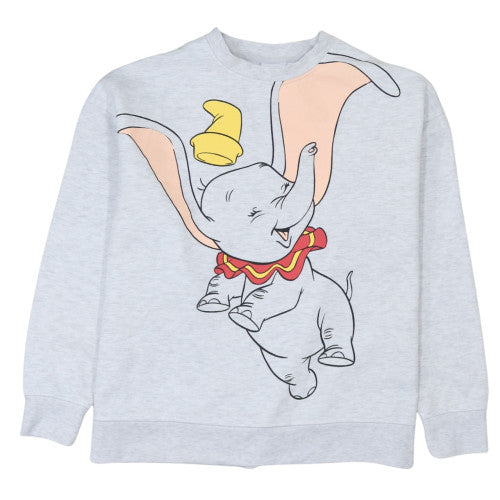 Womens UK Size M Disney Grey Pullover Sweatshirt