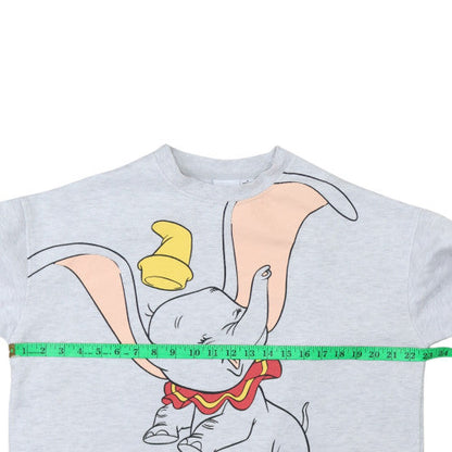Womens UK Size M Disney Grey Pullover Sweatshirt