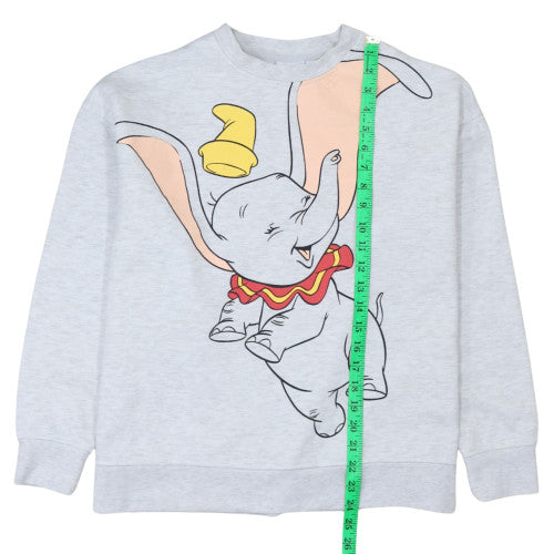 Womens UK Size M Disney Grey Pullover Sweatshirt