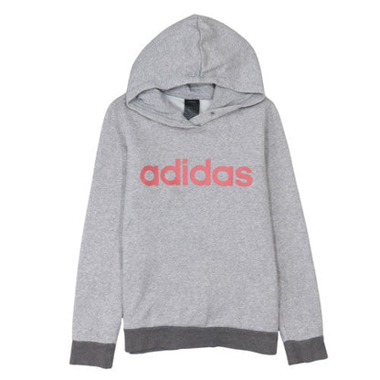 Womens UK Size S adidas Grey Pullover Hoodie