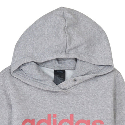 Womens UK Size S adidas Grey Pullover Hoodie