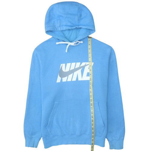 Mens UK Size M Nike Blue Pullover Hoodie