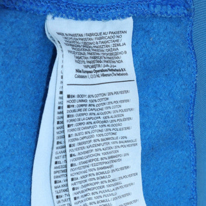 Mens UK Size M Nike Blue Pullover Hoodie