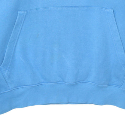 Mens UK Size M Nike Blue Pullover Hoodie