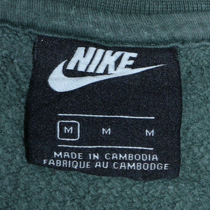 Mens UK Size M Nike Green Pullover Sweatshirt
