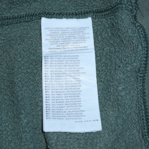 Mens UK Size M Nike Green Pullover Sweatshirt