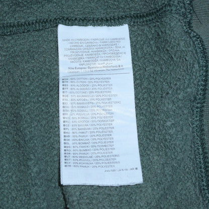 Mens UK Size M Nike Green Pullover Sweatshirt