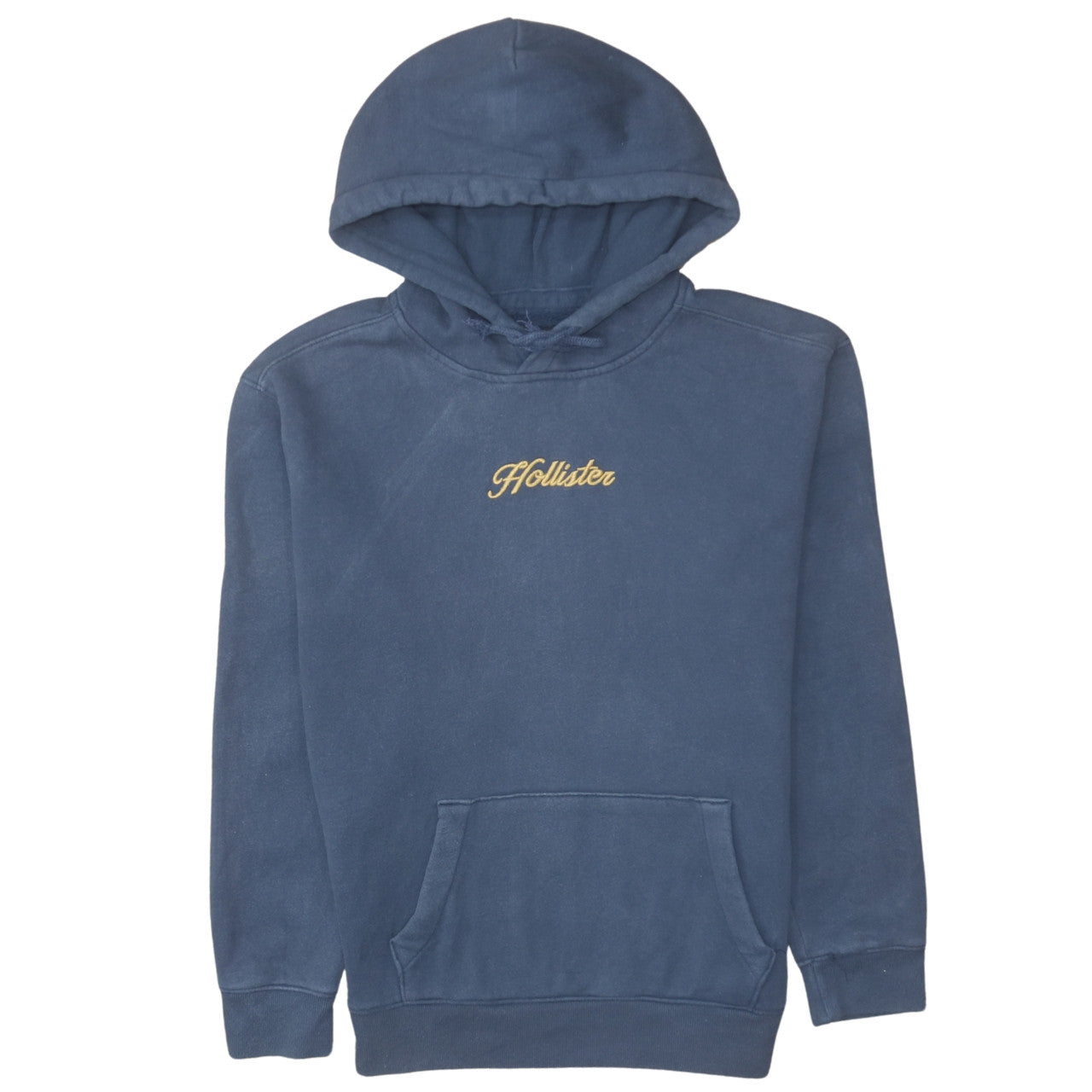 Mens UK Size XS Hollister Blue Pullover Hoodie