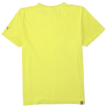 Puma Men’s Yellow XL BVB 2015 Graphic Print Short Sleeve T-Shirt