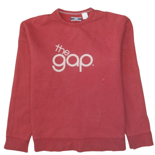 Mens UK Size L Gap Red Pullover Sweatshirt