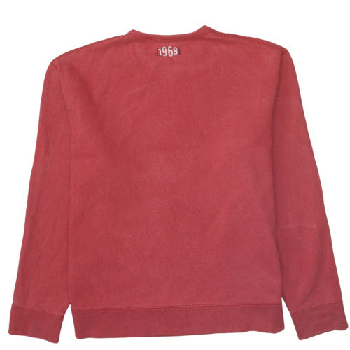 Mens UK Size L Gap Red Pullover Sweatshirt