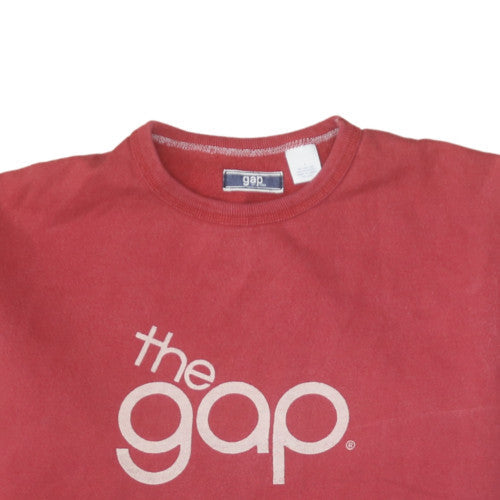 Mens UK Size L Gap Red Pullover Sweatshirt