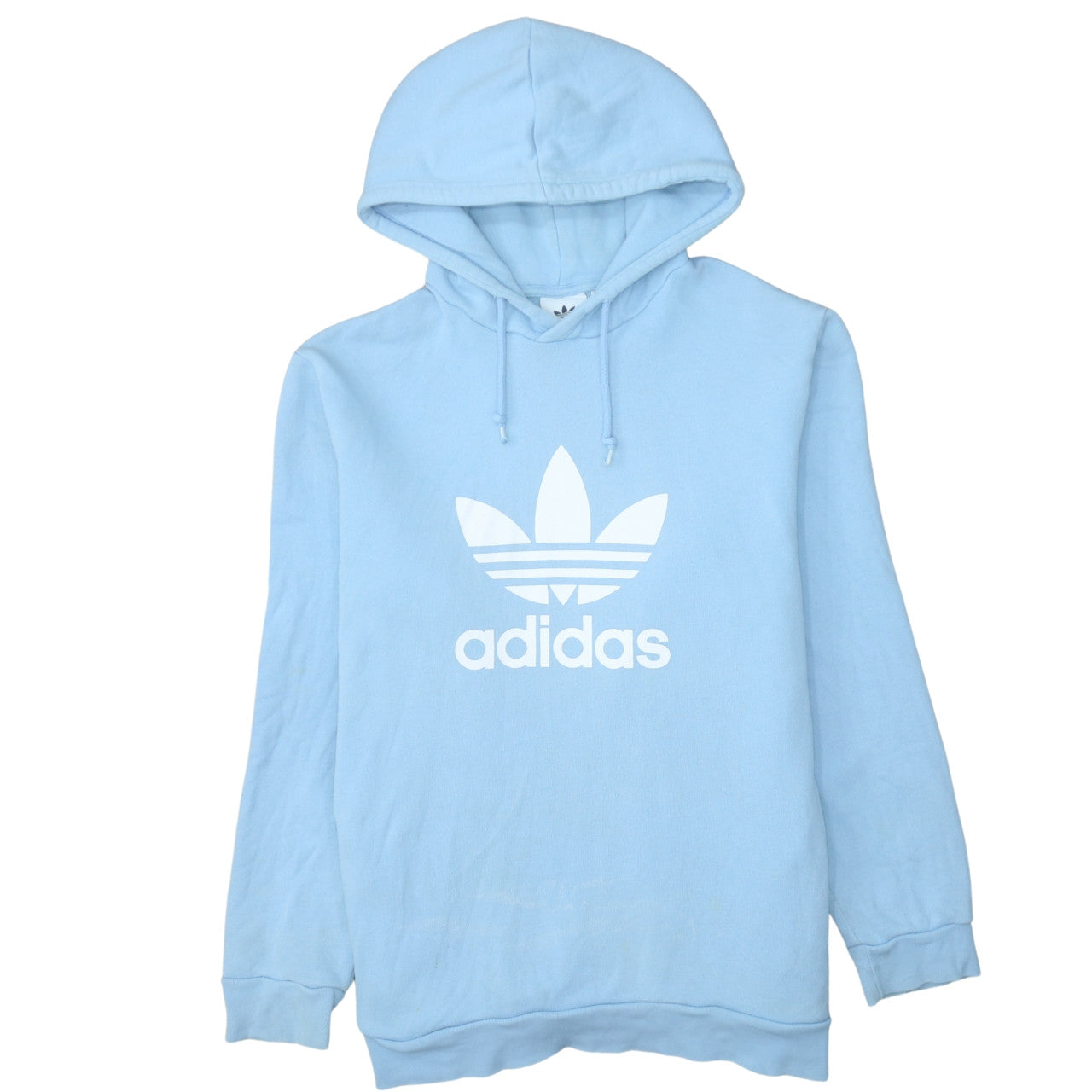 Mens UK Size L adidas Blue Pullover Hoodie