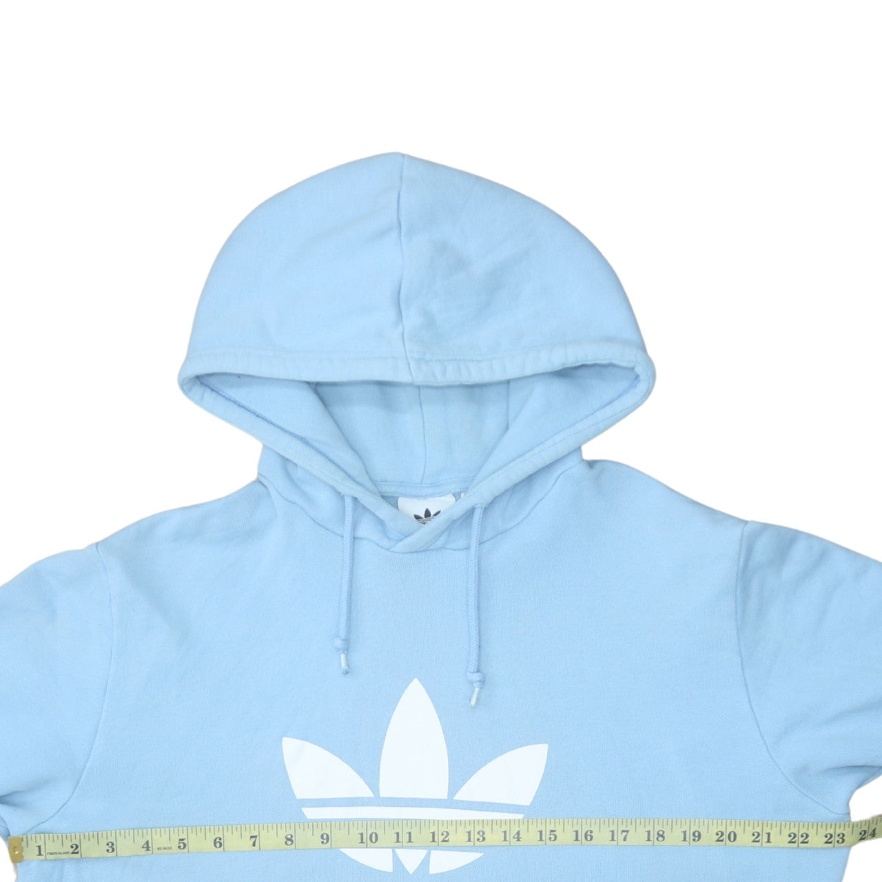 Mens UK Size L adidas Blue Pullover Hoodie