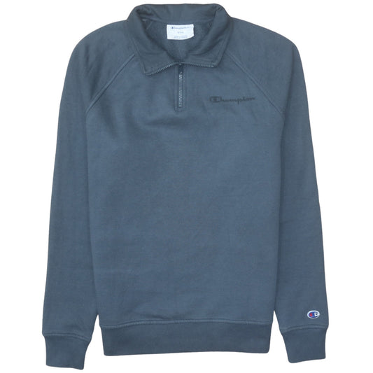 Mens UK Size S Champion Blue Pullover Sweatshirt