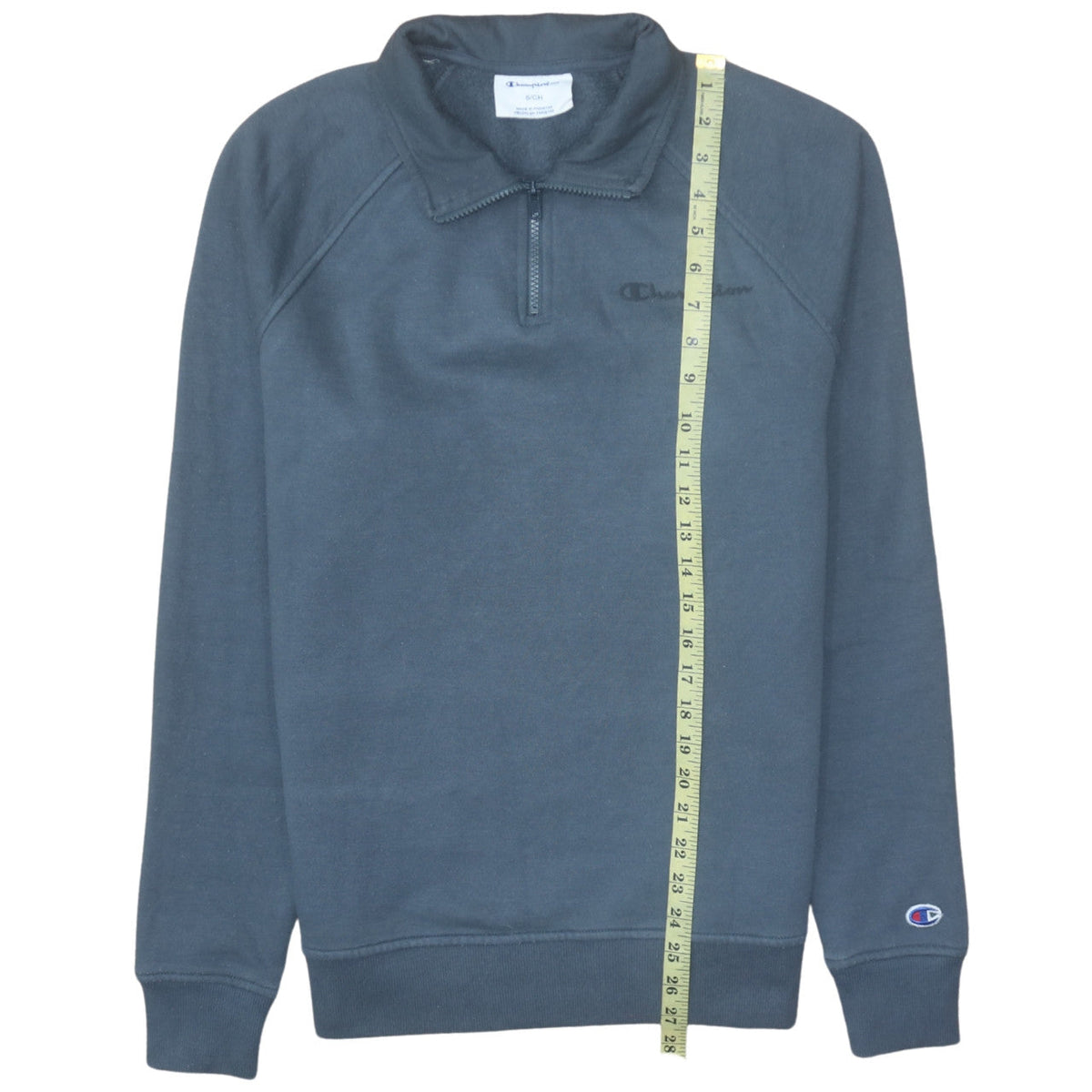 Mens UK Size S Champion Blue Pullover Sweatshirt