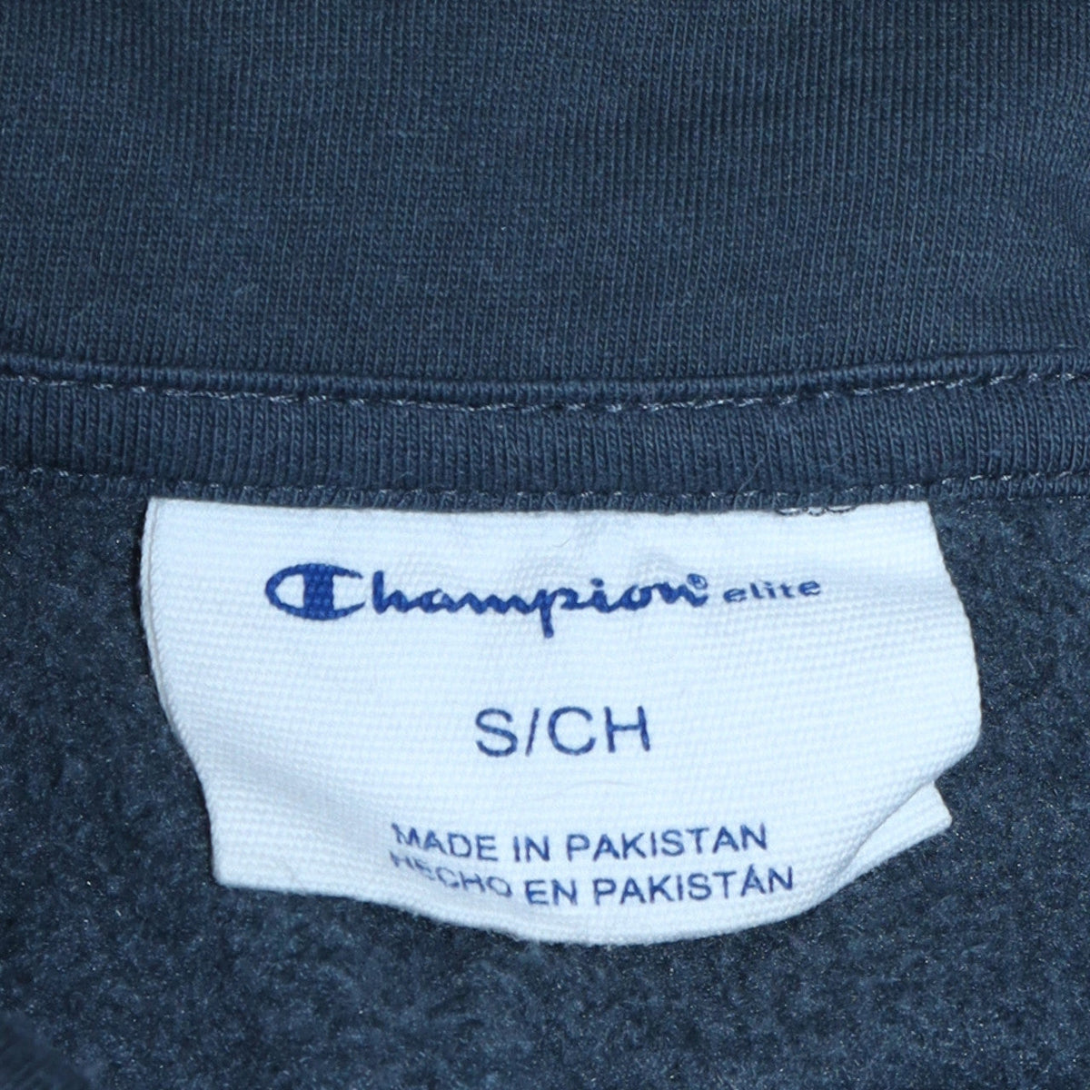 Mens UK Size S Champion Blue Pullover Sweatshirt