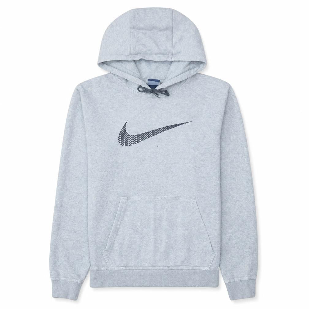 Mens UK Size M Nike Grey Pullover Hoodie