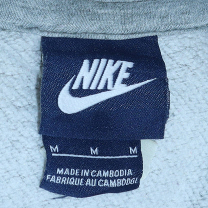 Mens UK Size M Nike Grey Pullover Hoodie