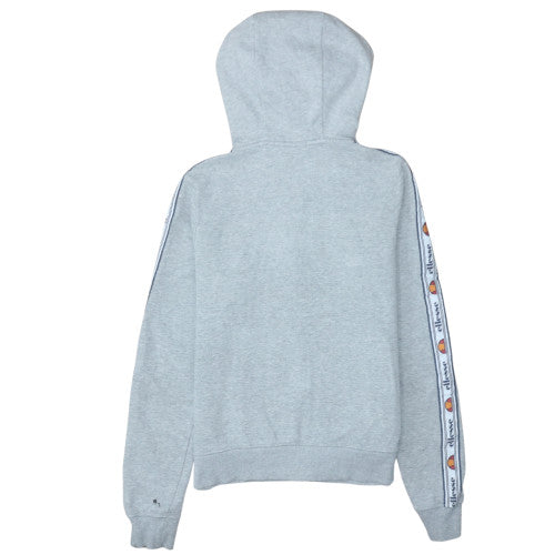 Womens UK Size 10 ellesse Grey Full Zip Hoodie