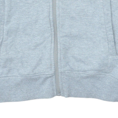 Womens UK Size 10 ellesse Grey Full Zip Hoodie