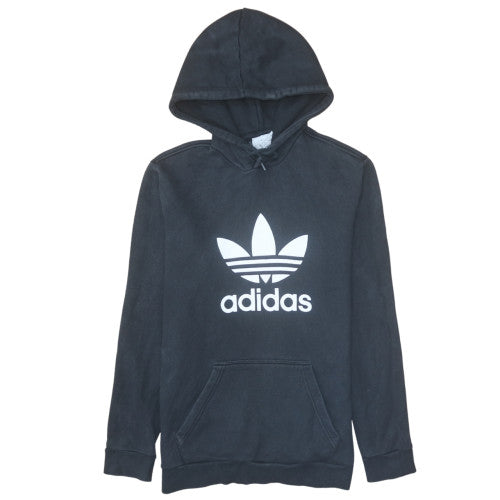 Mens UK Size S adidas Black Pullover Hoodie