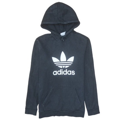 Mens UK Size S adidas Black Pullover Hoodie