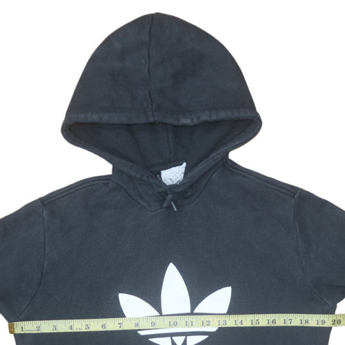 Mens UK Size S adidas Black Pullover Hoodie