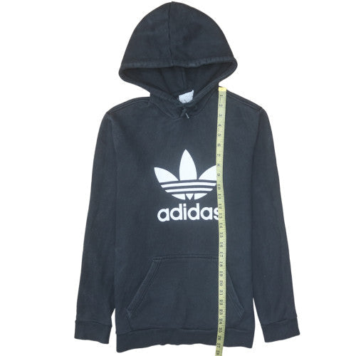 Mens UK Size S adidas Black Pullover Hoodie