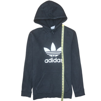 Mens UK Size S adidas Black Pullover Hoodie