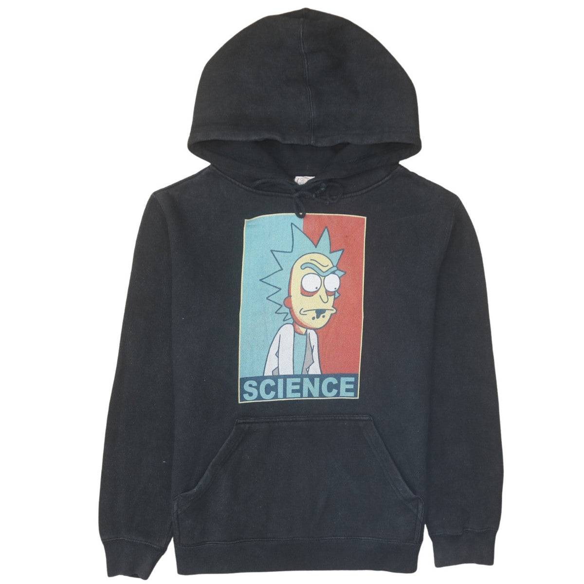 Mens UK Size M Delta Black Pullover Hoodie