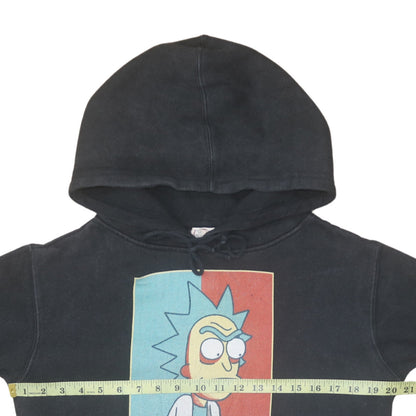 Mens UK Size M Delta Black Pullover Hoodie