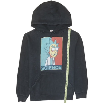 Mens UK Size M Delta Black Pullover Hoodie