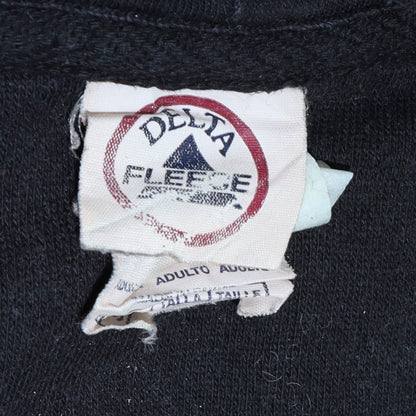 Mens UK Size M Delta Black Pullover Hoodie