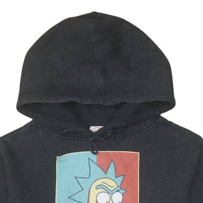 Mens UK Size M Delta Black Pullover Hoodie