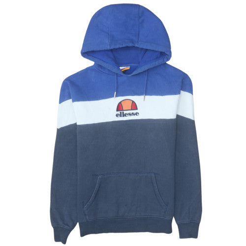 Mens UK Size M ellesse Blue Pullover Hoodie