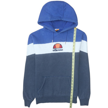 Mens UK Size M ellesse Blue Pullover Hoodie