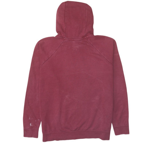 Mens UK Size XL Nike Red Pullover Hoodie