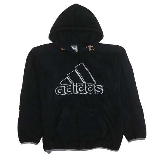 Womens UK Size XS adidas Black Pullover Hoodie