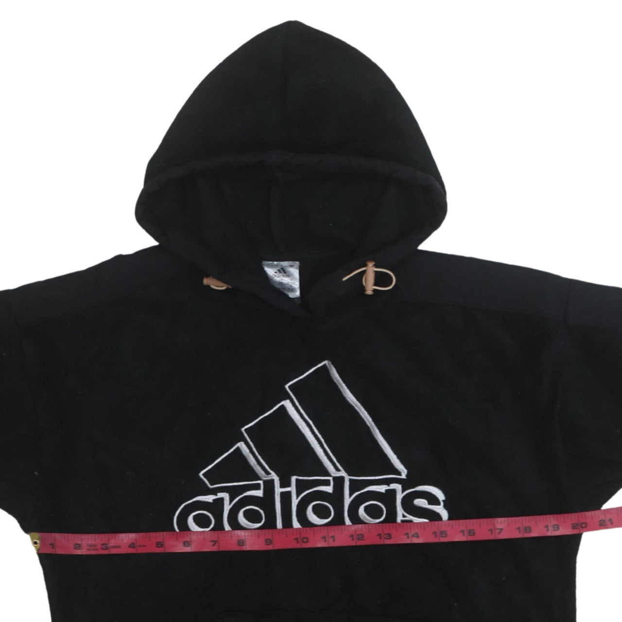Womens UK Size XS adidas Black Pullover Hoodie