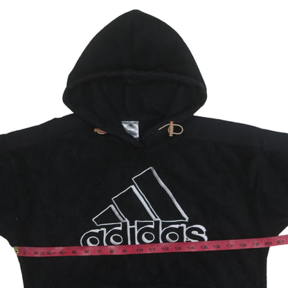 Womens UK Size XS adidas Black Pullover Hoodie
